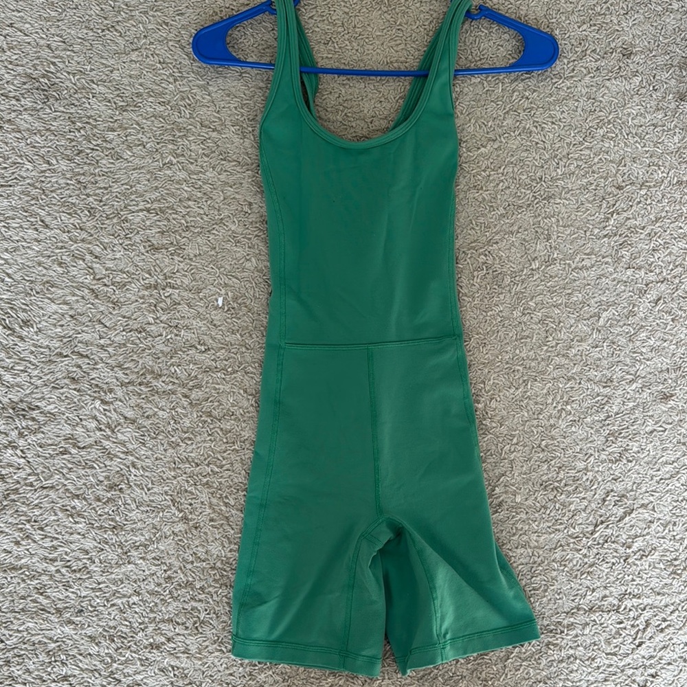 Aritzia Green Bodysuit